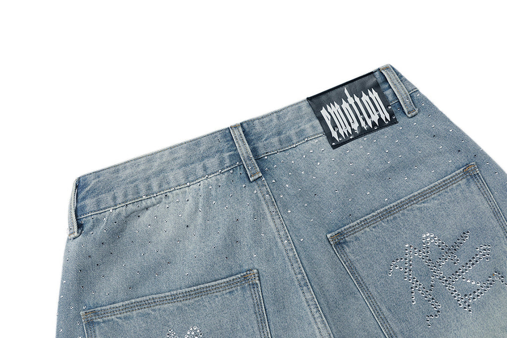 MIXED EMOTION Utility Pocket Relaxed Cargo Shorts