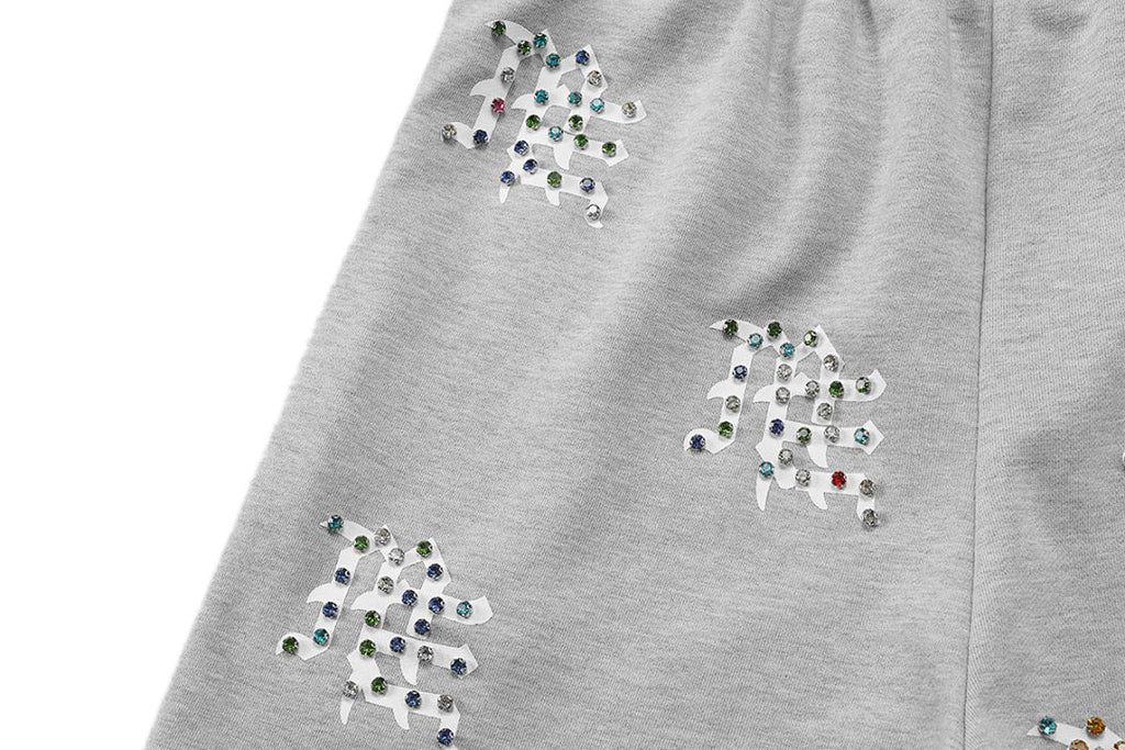 MIXED EMOTION Script Graphic Casual Shorts