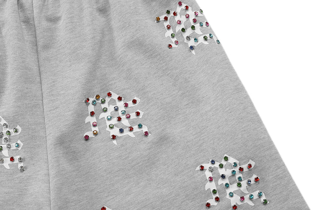 MIXED EMOTION Script Graphic Casual Shorts