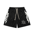 MIXED EMOTION Wing Graphic Relaxed Shorts
