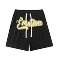 MIXED EMOTION Script Logo Casual Shorts