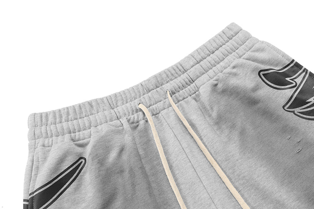 MIXED EMOTION Wing Detail Casual Shorts