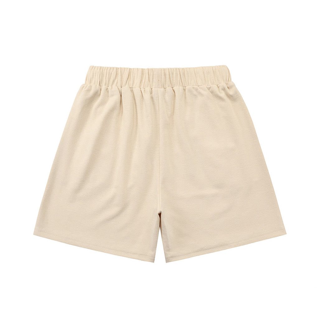 MIXED EMOTION Script Graphic Casual Shorts