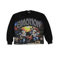 MIXED EMOTION Retro Character Graphic Crewneck