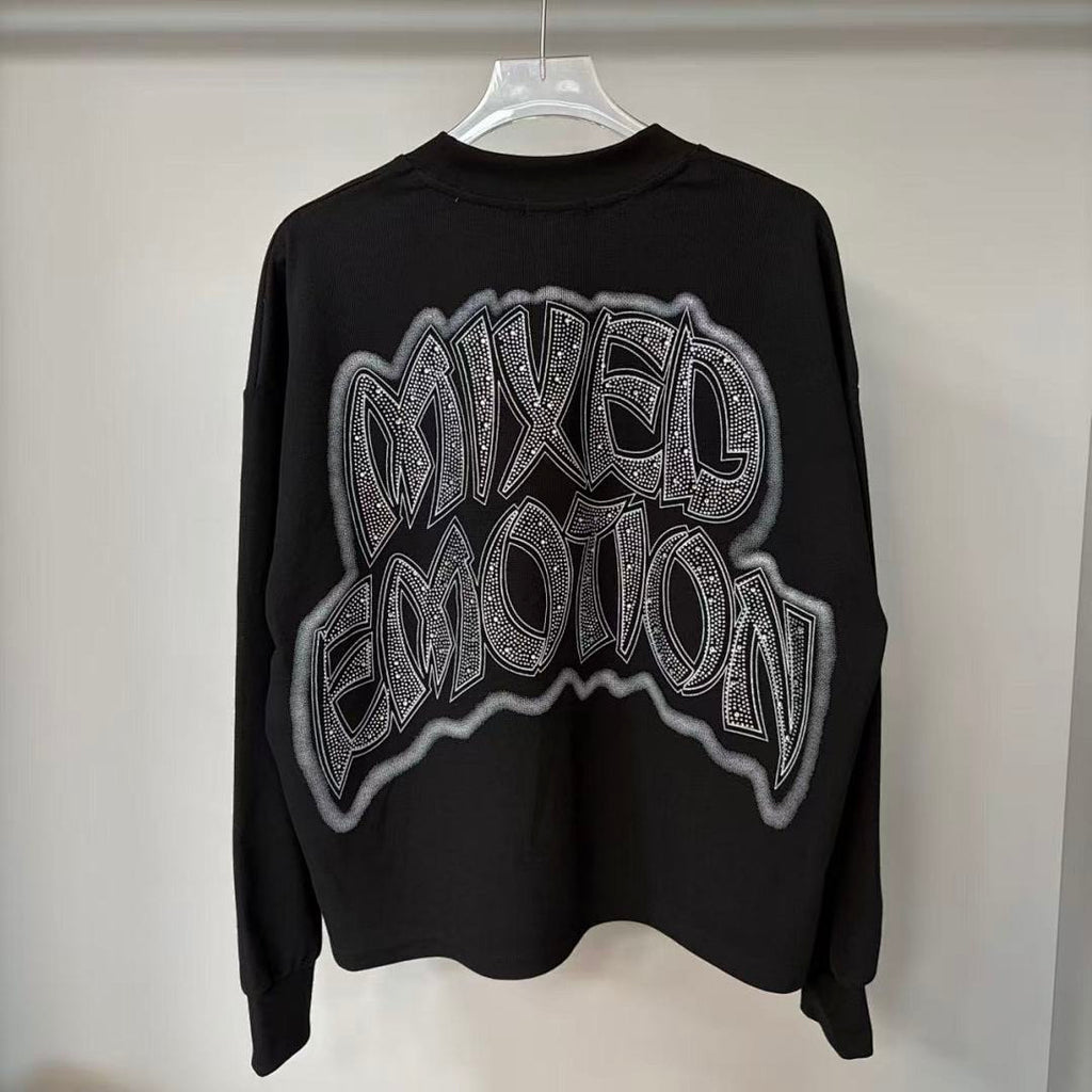 MIXED EMOTION Retro Character Graphic Crewneck