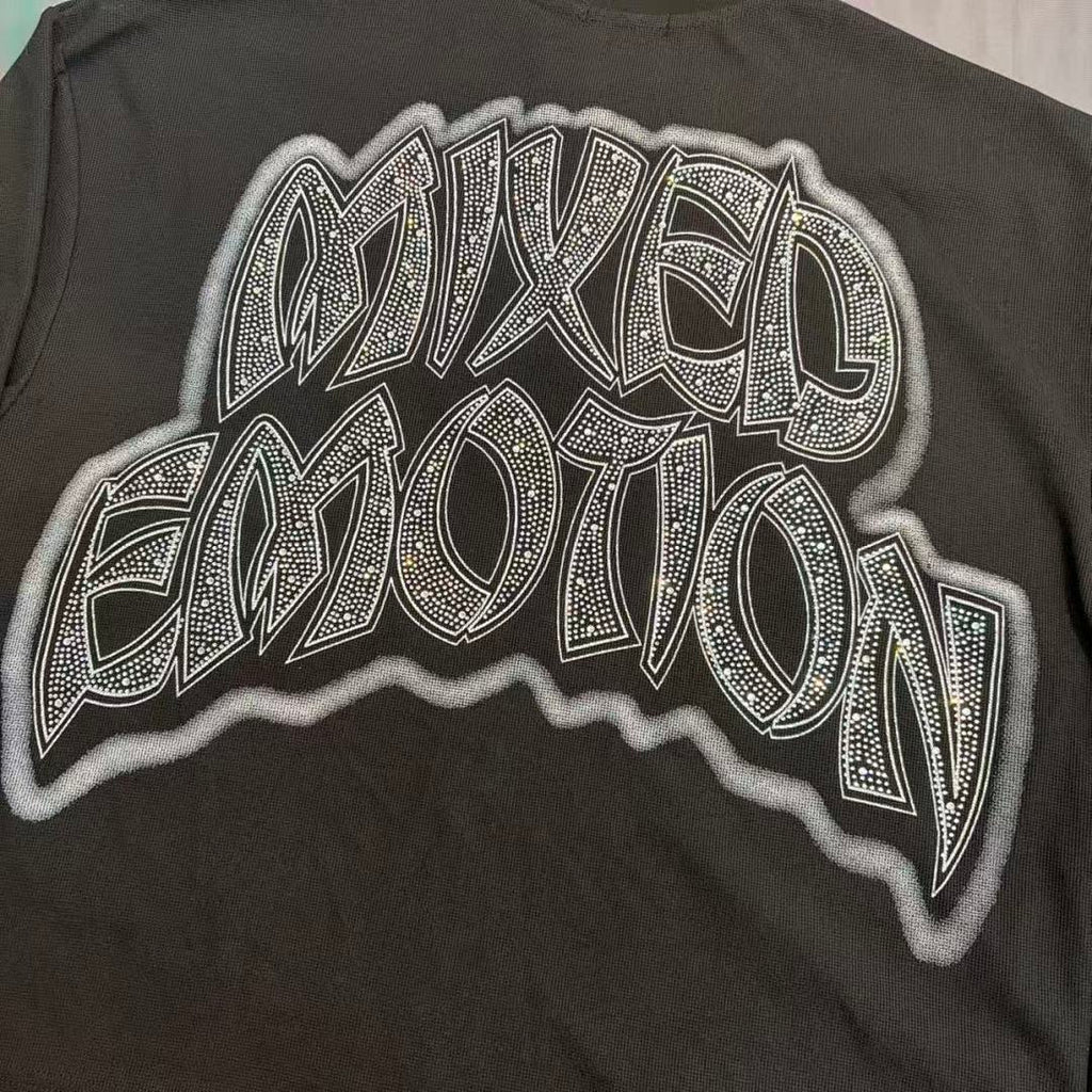 MIXED EMOTION Retro Character Graphic Crewneck
