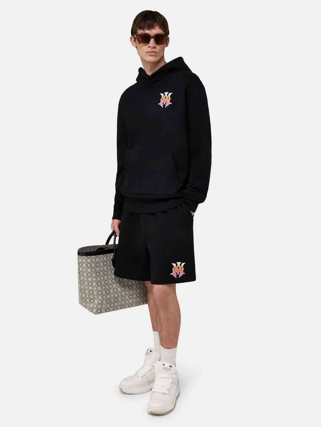 AMIRI MA SWEATSHORT - Black