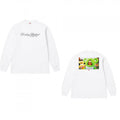 Supreme Aphex Twin Donkey Rhubarb L/S Tee – White