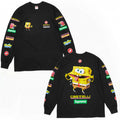 Supreme x SpongeBob SquarePants x Castelli Racing L/S Tee – Black