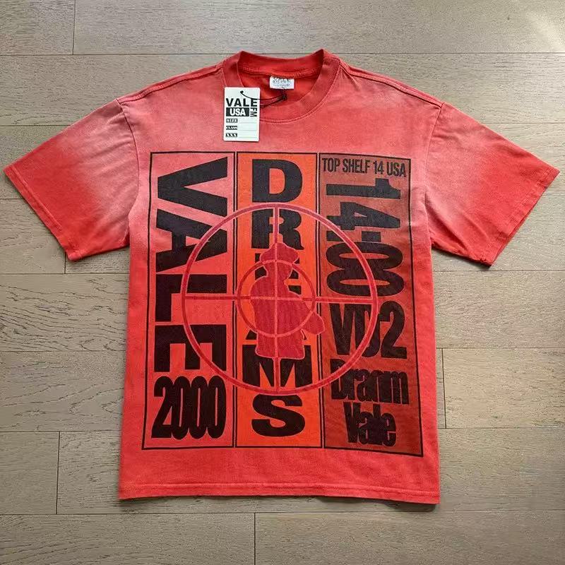 Vale Forever Shooting Range Tee Faded Red