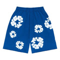 Denim Tears The Cotton Wreath Shorts 'Royal Blue'